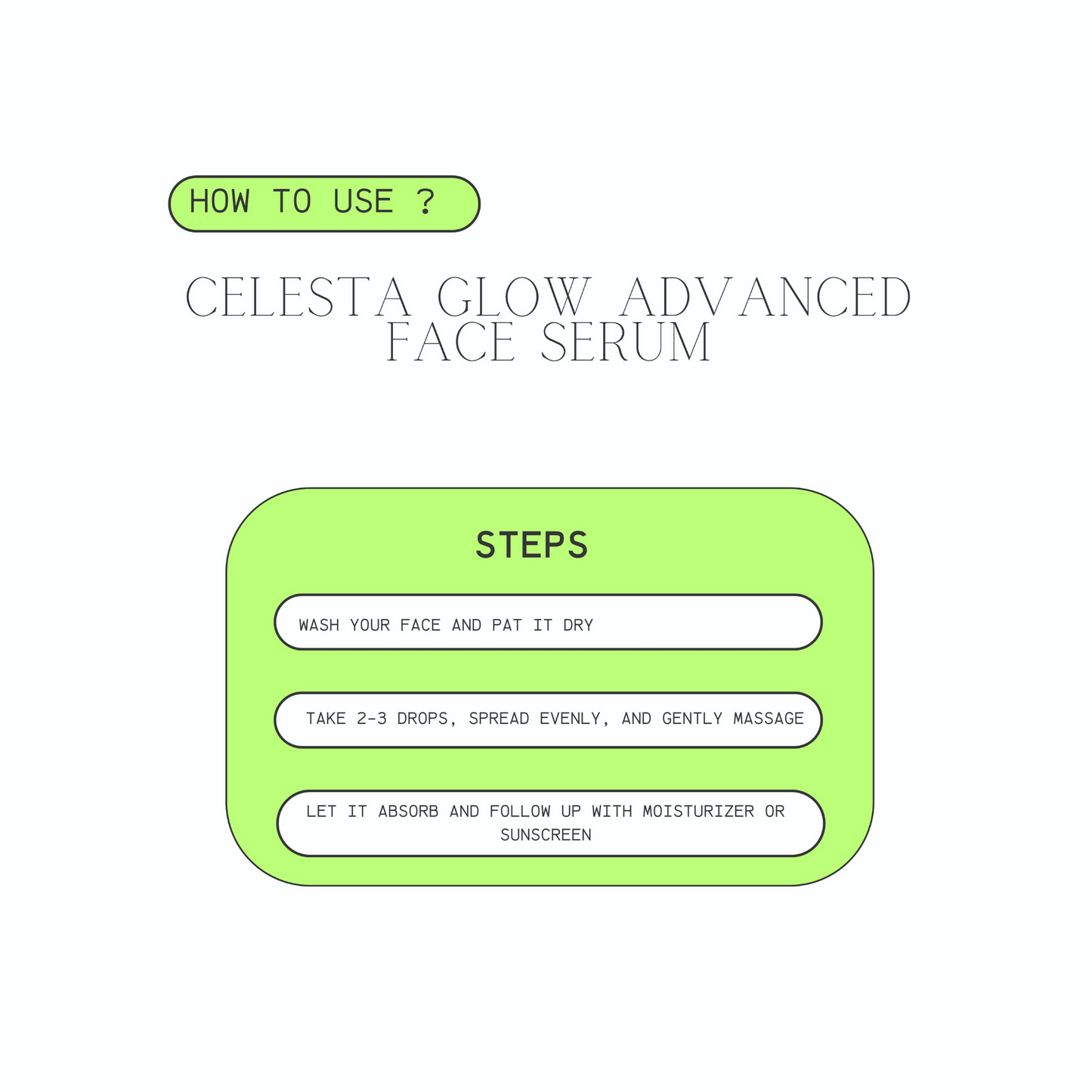 Celesta Glow Advanced Face Serum
